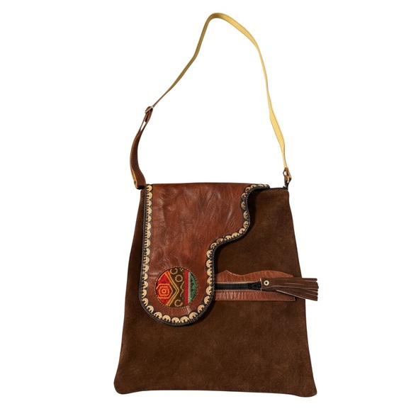 Handbags - Brown Leather Shoulder Bag
